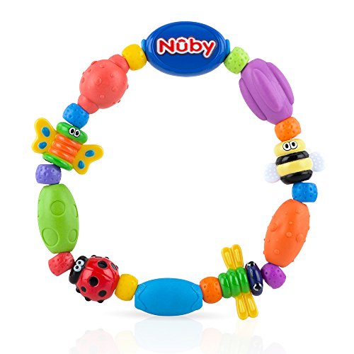 Гризалка Nuby Bug-A-Loop, цветовете могат да варират
