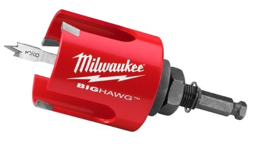 Milwaukee 49-56-9050 4-5/8-дюймовий фреза з великими отворами