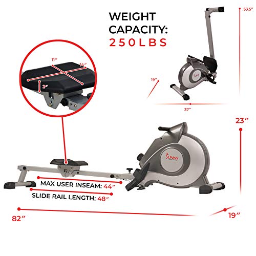 Sunny Health Fitness Sf Rw5515 Magnetic 4