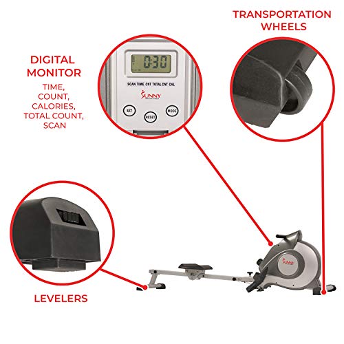 Sunny Health Fitness Sf Rw5515 Magnetic 2
