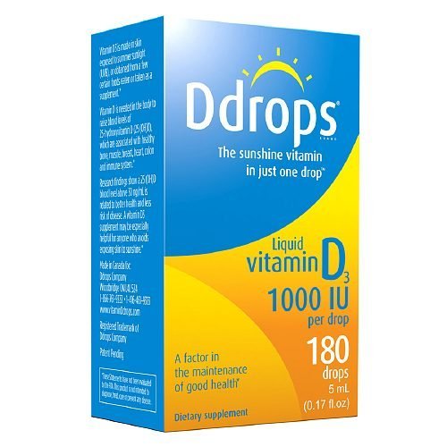 Ddrops Vit D 1000 ie 180 kapljic 17 Fz
