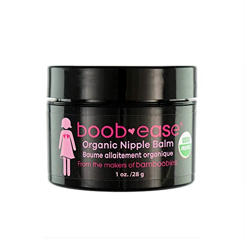 Bamboobies Nipple Cream, Balsem Perawatan Organik Bebas Lanolin, 1 ons