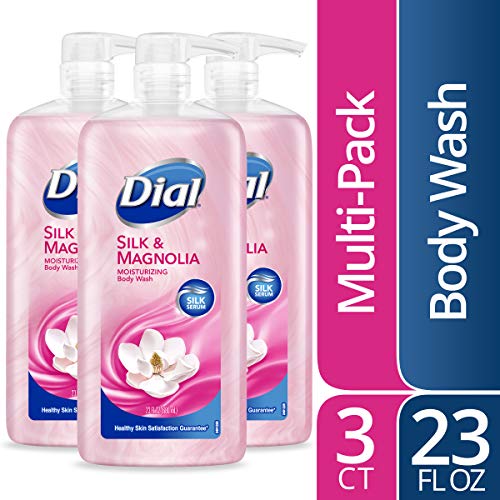 Dial Body Wash, Silk & Magnolia, 23 Oz (Paketë me 3)